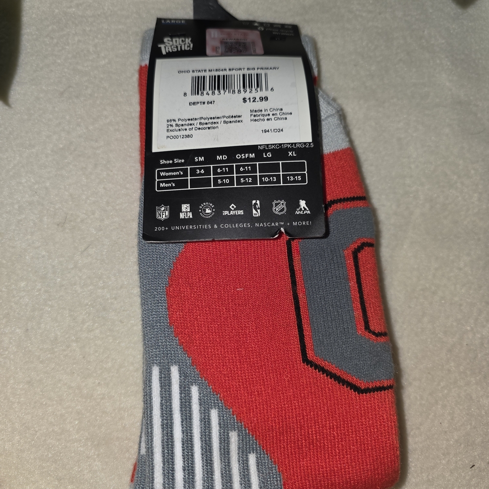 🌟🌟 Ohio State Socks 🌟🌟 - Picture 2 of 2